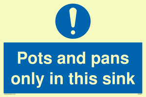 MH5835: Pots and Pans only in this sink