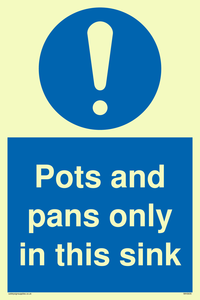 MH5835: Pots and Pans only in this sink