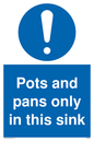 MH5835: Pots and Pans only in this sink