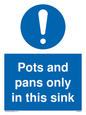 MH5835: Pots and Pans only in this sink
