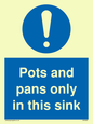 MH5835: Pots and Pans only in this sink