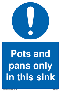 MH5835: Pots and Pans only in this sink