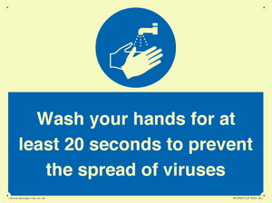 MH5932: Wash your hands for 20 seconds