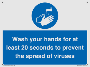 MH5932: Wash your hands for 20 seconds