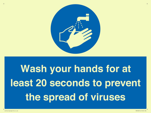MH5932: Wash your hands for 20 seconds