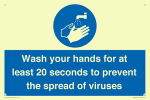 MH5932: Wash your hands for 20 seconds