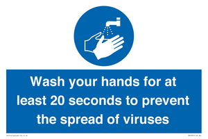 MH5932: Wash your hands for 20 seconds