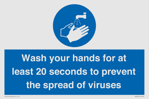 MH5932: Wash your hands for 20 seconds