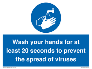 MH5932: Wash your hands for 20 seconds