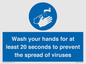 MH5932: Wash your hands for 20 seconds