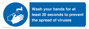 MH5932: Wash your hands for 20 seconds