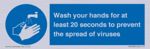 MH5932: Wash your hands for 20 seconds