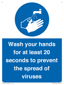 MH5932: Wash your hands for 20 seconds
