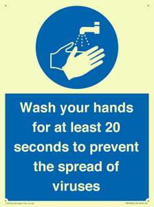 MH5932: Wash your hands for 20 seconds