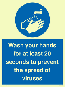 MH5932: Wash your hands for 20 seconds
