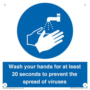 MH5932: Wash your hands for 20 seconds