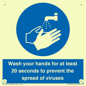 MH5932: Wash your hands for 20 seconds
