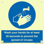 MH5932: Wash your hands for 20 seconds