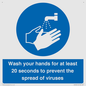 MH5932: Wash your hands for 20 seconds