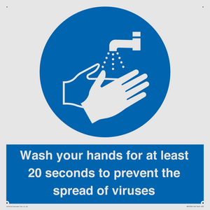 MH5932: Wash your hands for 20 seconds