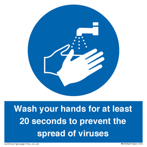 MH5932: Wash your hands for 20 seconds