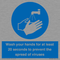 MH5932: Wash your hands for 20 seconds