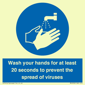 MH5932: Wash your hands for 20 seconds