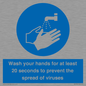 MH5932: Wash your hands for 20 seconds