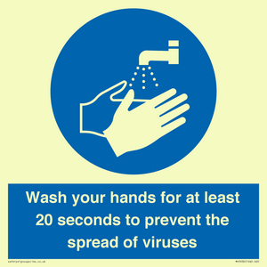 MH5932: Wash your hands for 20 seconds
