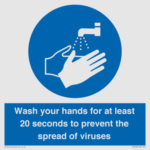 MH5932: Wash your hands for 20 seconds