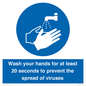 MH5932: Wash your hands for 20 seconds