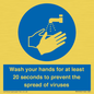 MH5932: Wash your hands for 20 seconds
