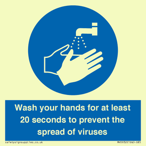 MH5932: Wash your hands for 20 seconds