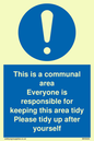 MH5939: This is a communal area. Everyone is responsible for keeping this area tidy.