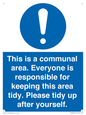 MH5939: This is a communal area. Everyone is responsible for keeping this area tidy.