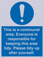 MH5939: This is a communal area. Everyone is responsible for keeping this area tidy.