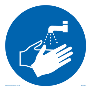 MH5944: Hand wash symbol