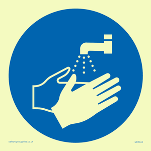 MH5944: Hand wash symbol