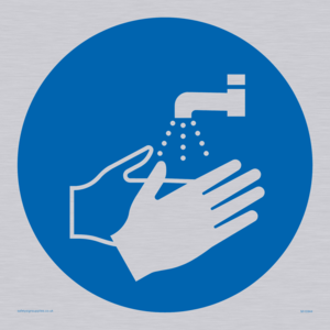 MH5944: Hand wash symbol