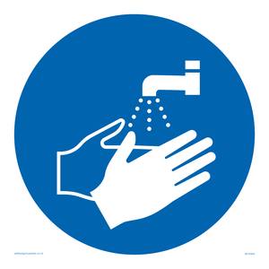 MH5944: Hand wash symbol