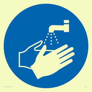 MH5944: Hand wash symbol