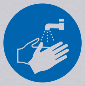 MH5944: Hand wash symbol