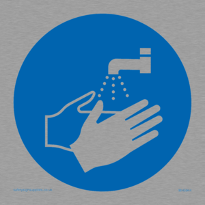 MH5944: Hand wash symbol