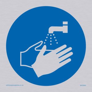 MH5944: Hand wash symbol