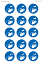 MH5944: Hand wash symbol