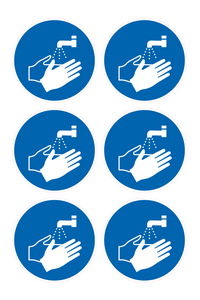 MH5944: Hand wash symbol
