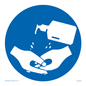 MH5955: Hand sanitiser symbol