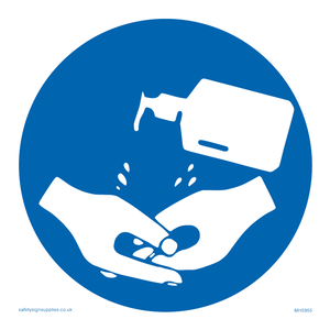 MH5955: Hand sanitiser symbol