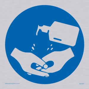 MH5955: Hand sanitiser symbol