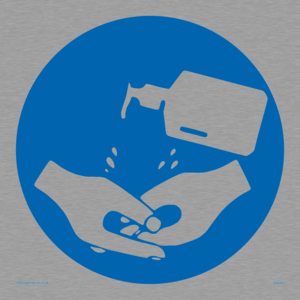 MH5955: Hand sanitiser symbol